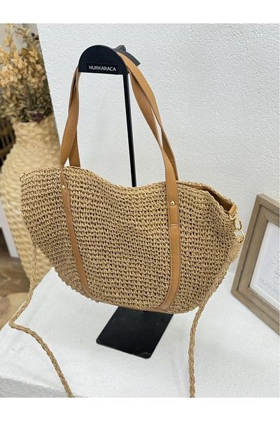 AYSE AGDAS Straw Arm Bag Women