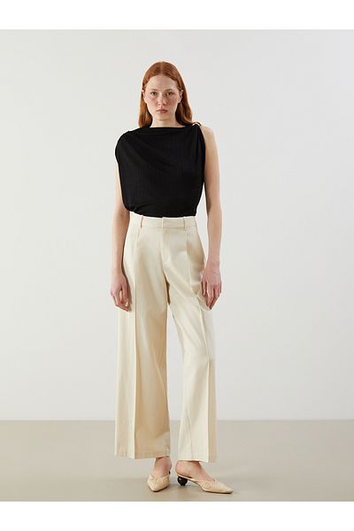LC Waikiki Draped Collar Women's Blouse