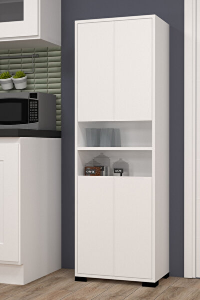 MOBİLİQUE Tokyo No 1 Raflı 4 Kapaklı Mutfak Dolabı