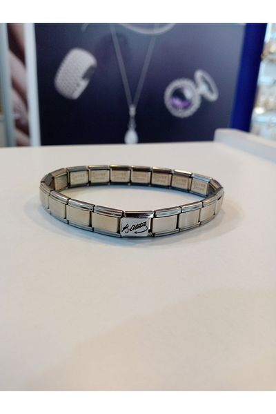MODA Men's Steel Bracelet – Atatürk Signature Stainless Unisex Bracelet |   Bujimori.