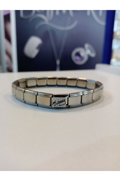 MODA Men's Steel Bracelet – Atatürk Signature Stainless Unisex Bracelet |   Bujimori.