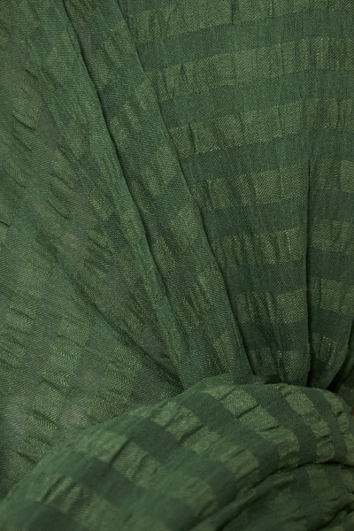 Gigiscarfs Σάλι Arya Chiffon με ντεγκραντέ ρίγες - Χακί -