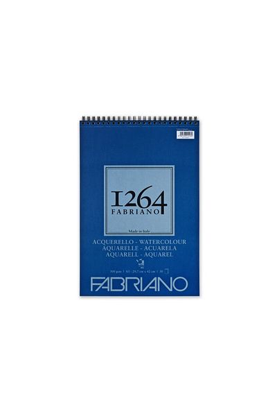 Fabriano Drawing pad 1264 Watercolor, A3, 300gr, 30 sheets, with Fabriano spiral