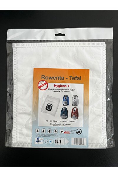 MAPABEK 5 قطع روينتا-تيفال هايجين+ كيس غبار صناعي للمكنسة الكهربائية
