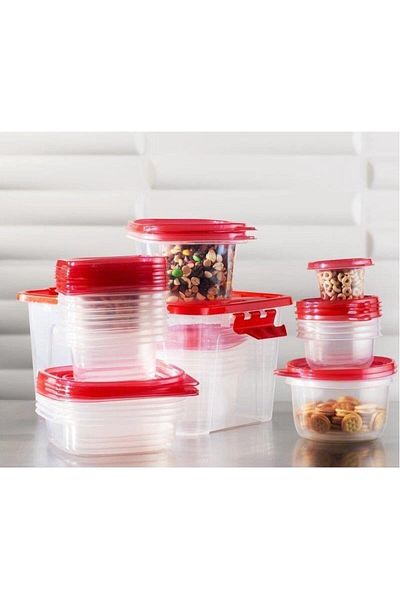 Excellent JUMBO food container set of 27 tomatoes