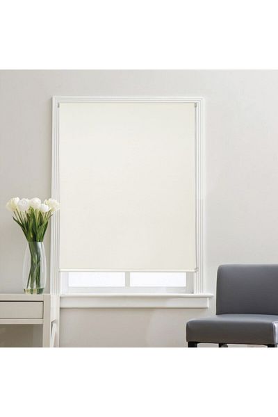 micasa Modern and Elegant Design Plain Blackout Roller Blinds 240 x 240 cm