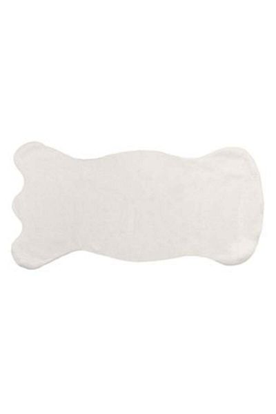 Jumbo Decorative Rug in Imitation Rabbit Fur Ecru Animal Shape - 80 x 150 cm