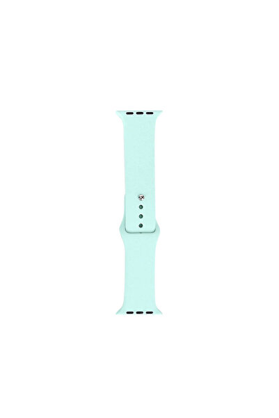 Watch 42mm Band Serisi Klasik Kordon Silikon Strap Kayış-Emerald Green