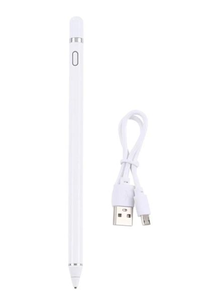 NewFace K2262 iPad Compatible Touch Stylus Pen - White Hnzrn