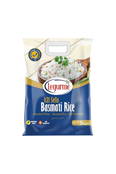 Yayla Bakliyat Legurme Basmati Pirinç 1121 Sella 5 kg