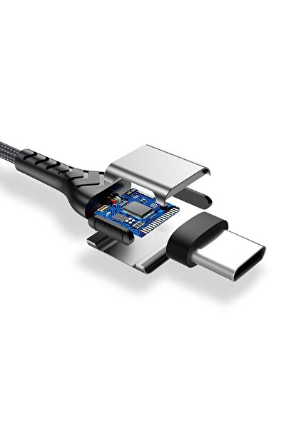 Lucatech iPhone 11 / 12 / 13 / 14 Pro Max uyumlu 2 METRE Ultra Hızlı 120W Lightning Kablo