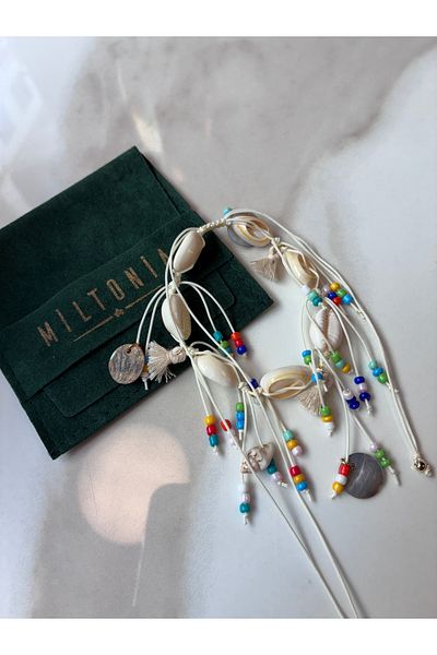 Miltonia Seashell Anklet
