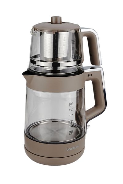 Bambum Zelda Glass Chamber Tea Machine Beige
