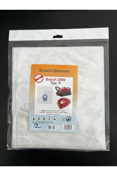 MAPABEK 5 قطع بوش 2000 - كيس غبار اصطناعي للمكنسة الكهربائية من سيمنز