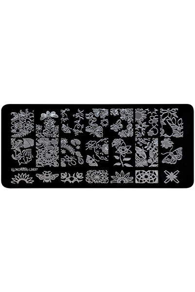 LUXORISE Метална плоча за щамповане на нокти, Nature View