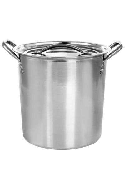 Gibson قدر ويتنجتون اليومي المصنوع من الفولاذ المقاوم للصدأ مع غطاء سعة 8 كوارت