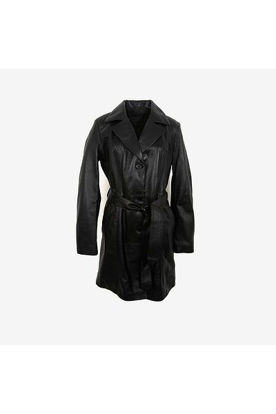 MOCASSINI Franco Armondi Women's Leather Coat B-590