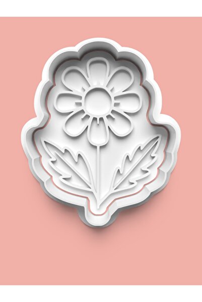 AKTASTORE قالب بسكويت على شكل زهرة وقالب عجينة السكر