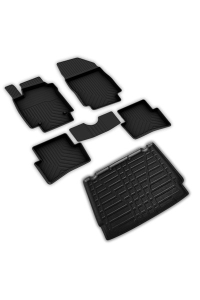 ferrous autoaccessories Renault Clio 4 Sport Tourer Ferrous 4D Paspas ve Düşü...