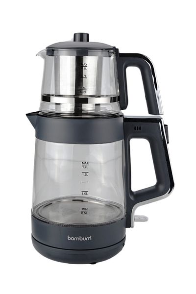 Bambum Zelda Glass Chamber Tea Machine Gray