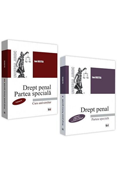 Editura Universul Juridic Pachet (2 carti): Drept penal. Partea speciala Vol