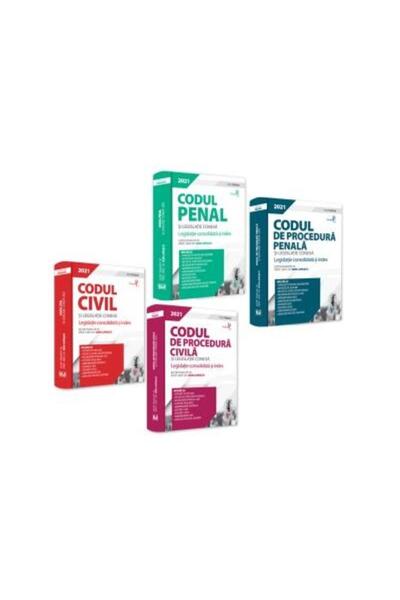 Editura Universul Juridic Pachet: Codul civil, Codul de procedura civila, Co