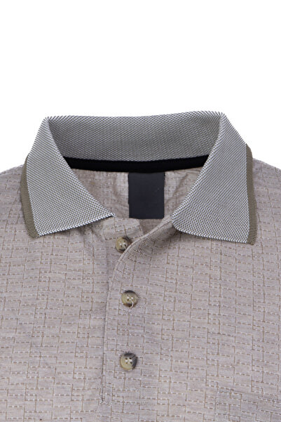 Oppland Ανδρικό μπλουζάκι καλοκαιρινό με τσέπη κοντομάνικο μοντέρνο Jacquard Lonelli Model Casual Cut Βαμβακερό ύφασμα