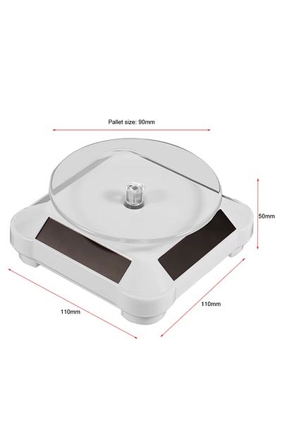 MeGass Dekor 360 Degree Rotating Motorized Jewelry Gem Phone Display Stand