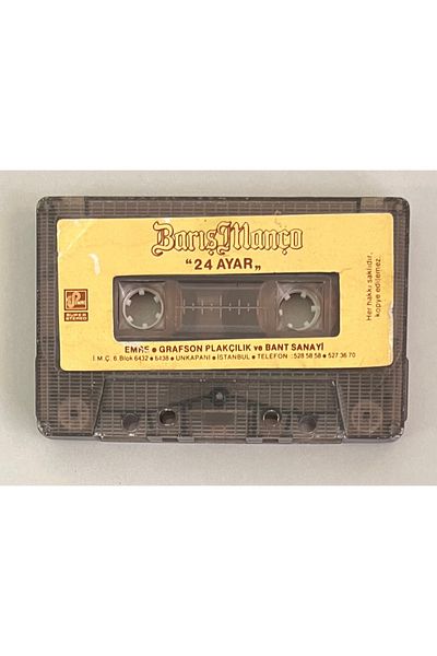 Plakevi İzmir Barış Manço 24 Karat Cassette (Only Cassette Period Edition Without Cartonet)