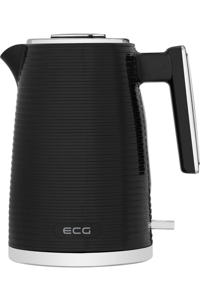 ECG Fierbător electric ECG RK 1751 Stripe, 2200 W, 1,7 litri, negru