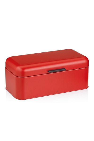 KELA Keck Lang Frisca metal bread basket, red 42.5x22.5x17.5 cm