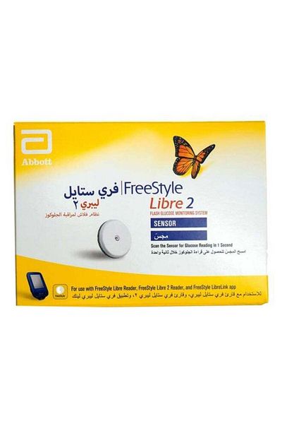 Freestyle نظام Libre 2 مع إمكانية الاتصال بمستشعر التطبيق المحمول