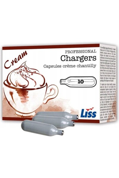 Epinox 10 Adet Liss Krem Şanti Sifonu Tüpü - 1 Paket ( Kst-08 )