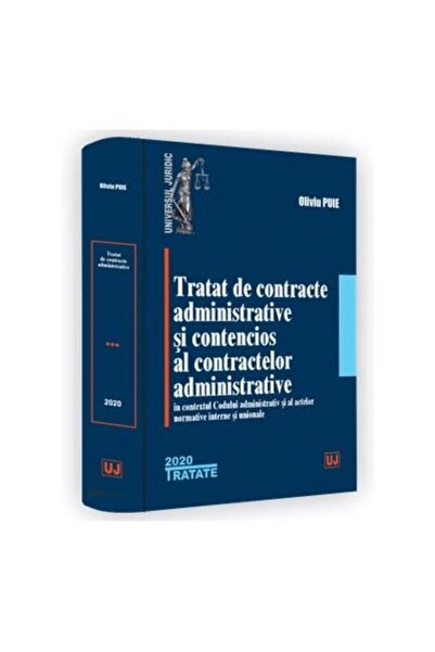 Editura Universul Juridic Tratat de contracte administrative si contencios a