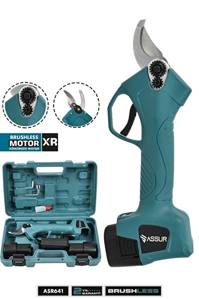 çaycup 16.8v Çift Akülü Ağaç Odun Dal Budama Kesme Makinası Şarjlı Budama Mak...