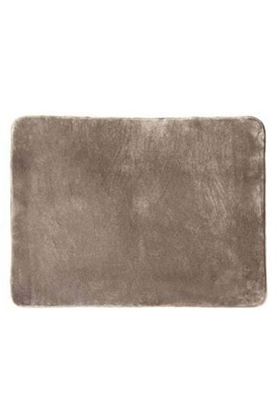 Jumbo Taupe Beige Flannel Rug 120 x 140 cm