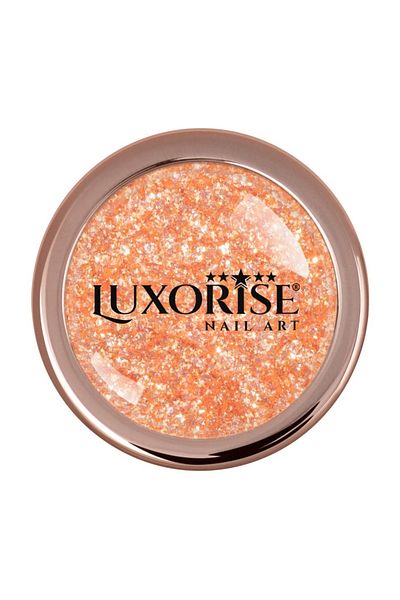 LUXORISE Pigment pentru unghii Diamond LUXORISE, lumină stroboscopică