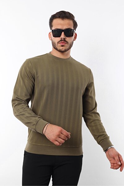 rugatchi سترة جاكار – 70% قطن 30% فيسكوز بياقة دائرية