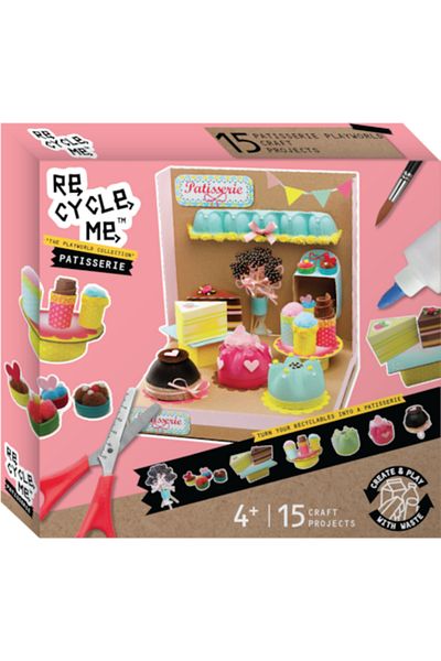 OEM DIY educational game "Build your own pastry shop" from recycled materials