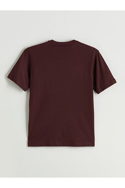 LC Waikiki Lcwaikiki Classic Crew Neck Printed Combed Cotton Mens T-Shirt