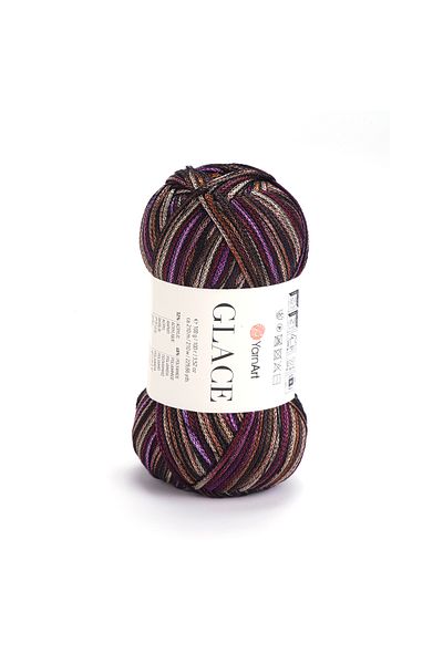 Yarnart Glace - Knitting Yarn Ebruli-7204