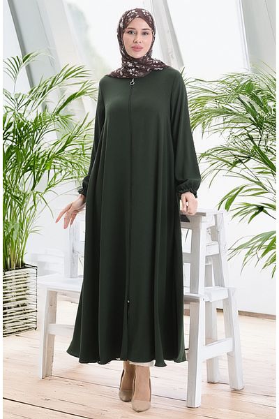 sefamerve Με φερμουάρ Mevlana Ferace 4106-02 Emerald Green
