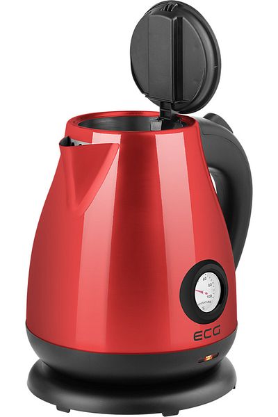 ECG Electric kettle ECG RK 1705 Metallico Rosso, 1.7 liters, 2200 W, stainless steel