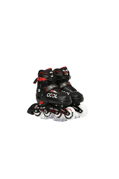 Cool Wheels Glow Axion Lighted 4 Wheels 2+2 Adjustable Roller Skates