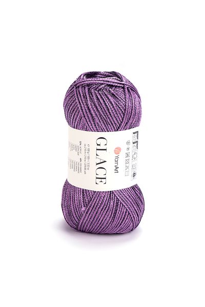 Yarnart Glace - Knitting Yarn Lila-7314