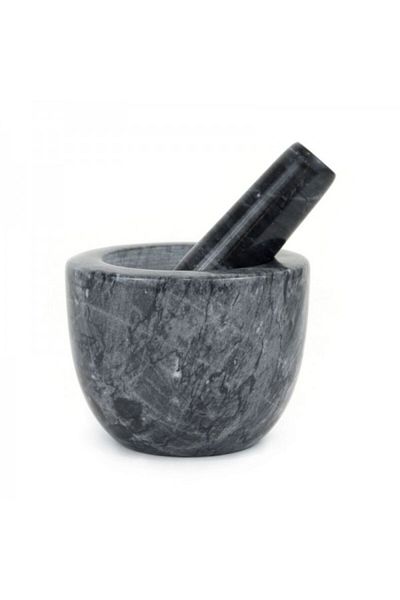 Quttin Granite mortar and pestle for herbs and spices, Quttin, 8 x 10.5 cm
