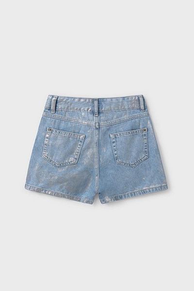 MAYORAL Girls' Denim Shorts - Blue