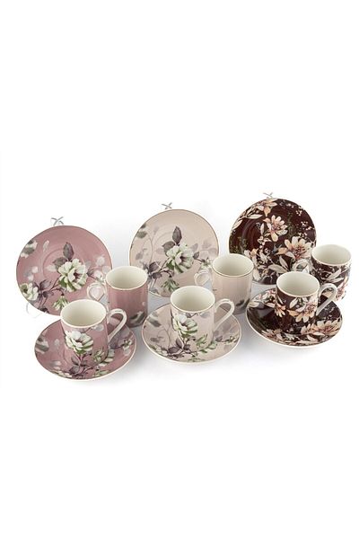 Mikasa Moor Sassy 6-Piece Coffee Cup Set 100Cc