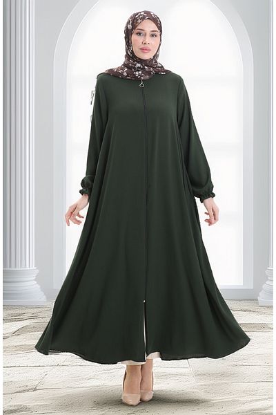 sefamerve Με φερμουάρ Mevlana Ferace 4106-02 Emerald Green