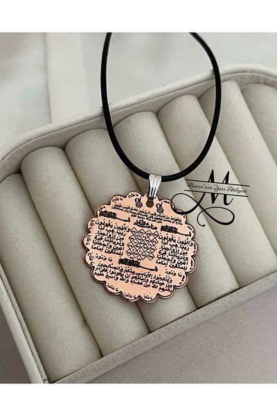 MerveninYaziAtolyesi Marriage Celb-I Pure Copper Necklace